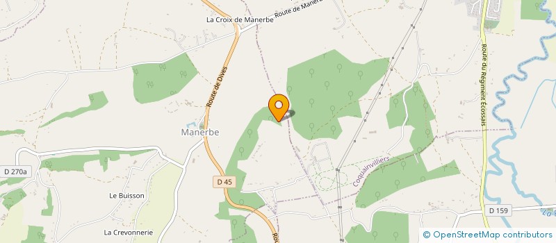 localisation de l'entreprise MADAME EMILIE TERRIER  MANERBE