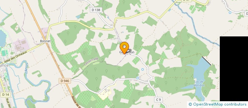 localisation de l'entreprise MADAME EMILIE TEXIER  LASSERRADE