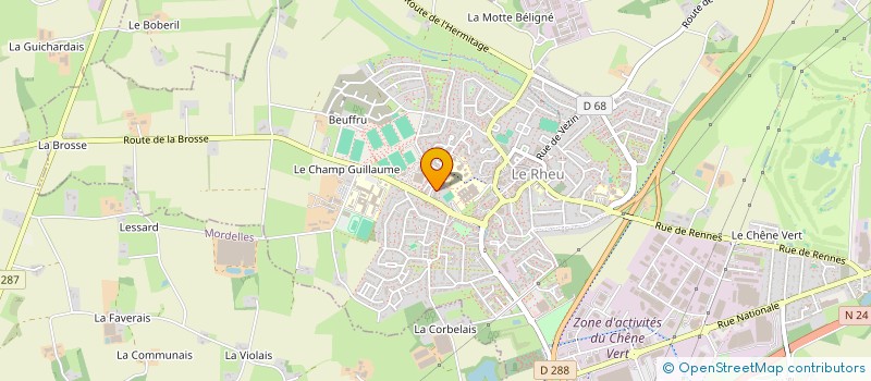 localisation de l'entreprise MADAME EMILIE TEXIER  RENNES