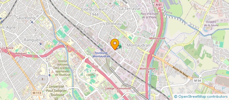 localisation de l'entreprise MADAME EMILIE TEZENAS à TOULOUSE