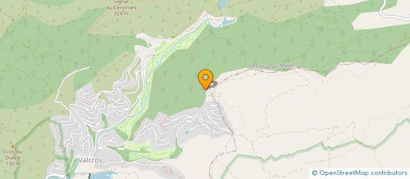 localisation de l'entreprise MADAME EMILIE THEVENET  LA LONDE LES MAURES