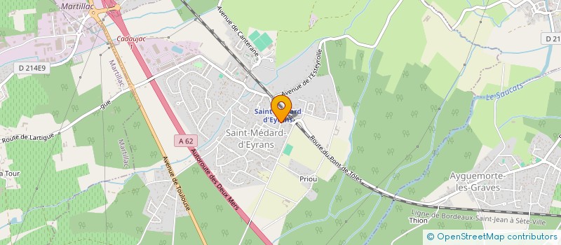 localisation de l'entreprise MADAME EMILIE THIBAUT  LA BREDE