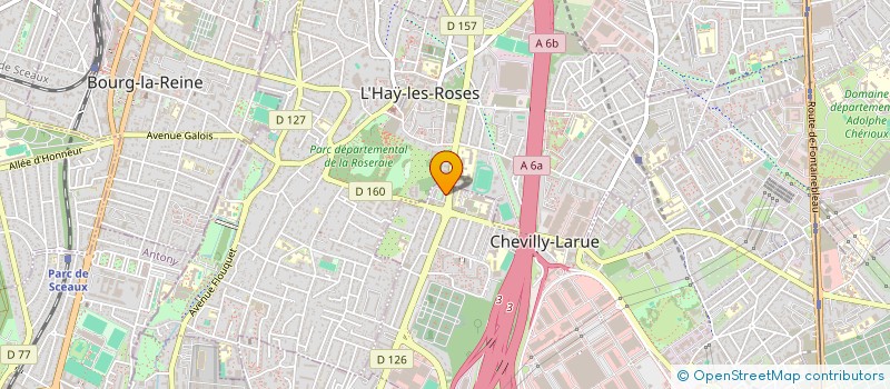 localisation de l'entreprise MADAME EMILIE THIRION  CHEVILLY-LARUE