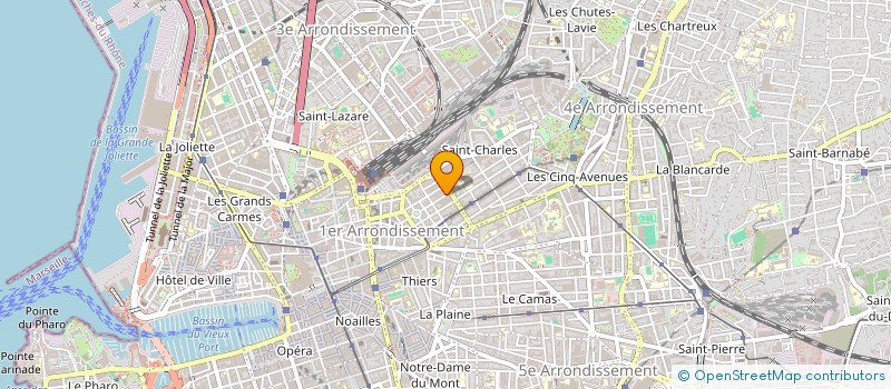 localisation de l'entreprise MADAME EMILIE THONAT à MARSEILLE
