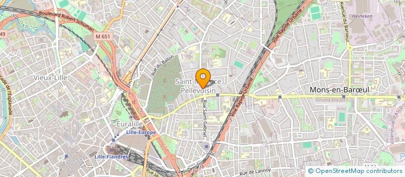 localisation de l'entreprise MADAME EMILIE THULLIEZ  LILLE