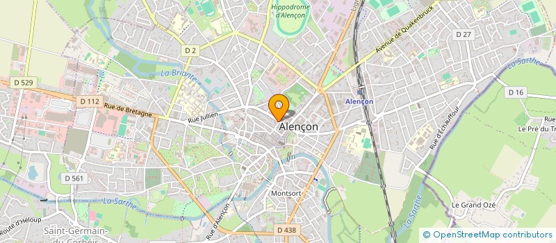 localisation de l'entreprise MADAME EMILIE TINOIS à ALENCON