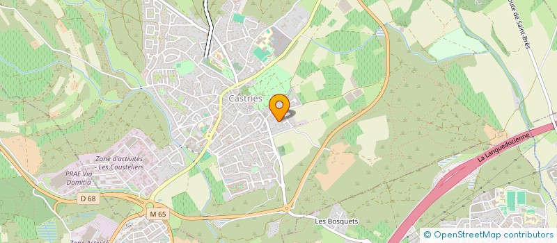 localisation de l'entreprise MADAME EMILIE TITON  CASTRIES