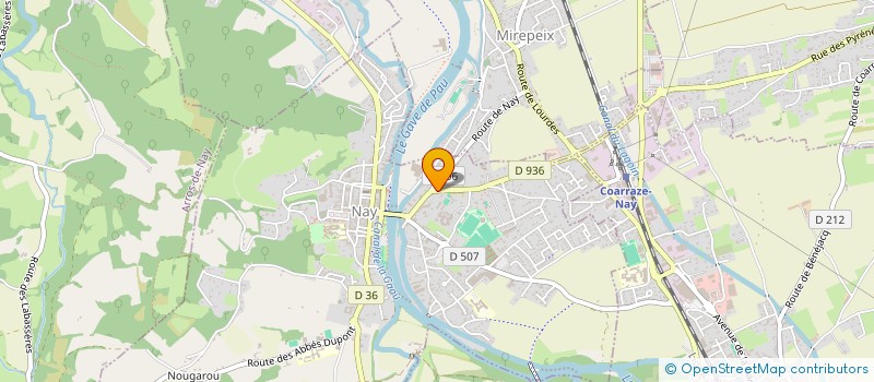 localisation de l'entreprise MADAME EMILIE TOPENOT  NAY