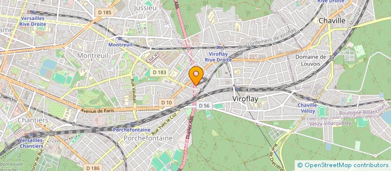 localisation de l'entreprise MADAME EMILIE TORNEY à VIROFLAY