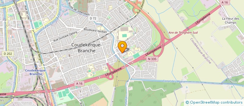 localisation de l'entreprise MADAME EMILIE TORREKENS  COUDEKERQUE-BRANCHE