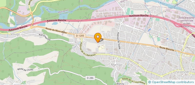 localisation de l'entreprise MADAME EMILIE TOUCHET  MARNAZ