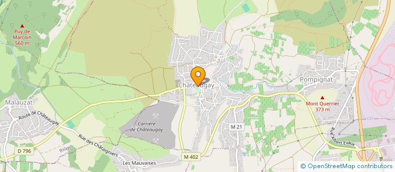 localisation de l'entreprise MADAME EMILIE TOURNAIRE  CHARBONNIERES-LES-VIEILLES