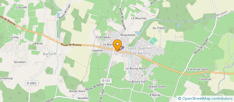 localisation de l'entreprise MADAME EMILIE TOUZEAU  CENON