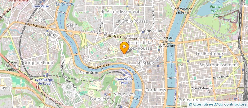 localisation de l'entreprise MADAME EMILIE TRAN  LYON