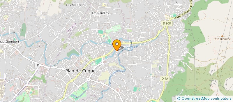 localisation de l'entreprise MADAME EMILIE TREMEAU  PLAN-DE-CUQUES