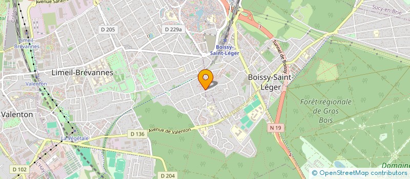 localisation de l'entreprise MADAME EMILIE TRIESTE  LIMEIL-BREVANNES