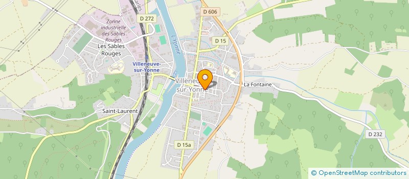 localisation de l'entreprise MADAME EMILIE TROSSELLO  VILLENEUVE-SUR-YONNE