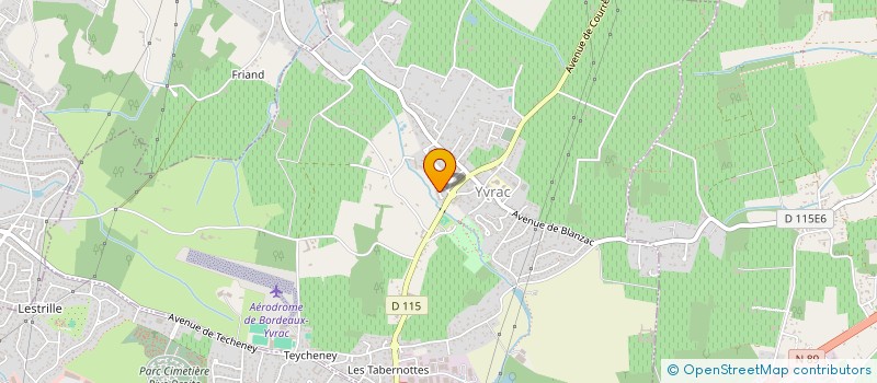 localisation de l'entreprise MADAME EMILIE TURBE  YVRAC