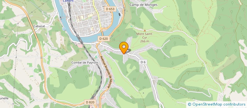 localisation de l'entreprise MADAME EMILIE TURPIN  CAHORS