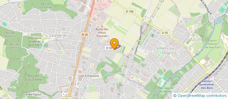 localisation de l'entreprise MADAME EMILIE UHL  BALLAINVILLIERS