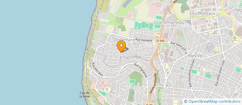 localisation de l'entreprise MADAME EMILIE VALLEE à LE HAVRE