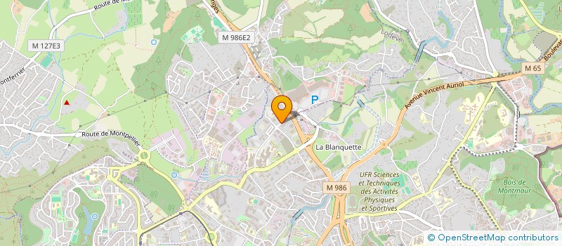 localisation de l'entreprise MADAME EMILIE VALLON à MONTPELLIER