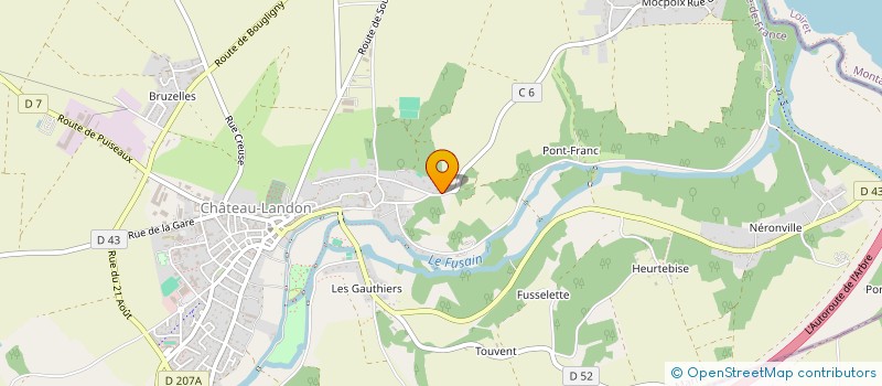 localisation de l'entreprise MADAME EMILIE VALTAT  CHATEAU-LANDON