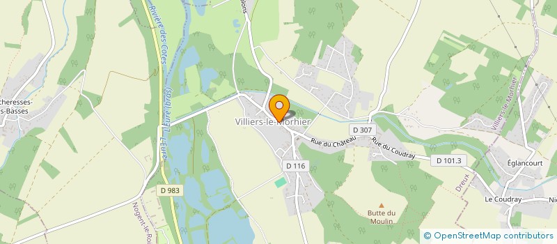 localisation de l'entreprise MADAME EMILIE VALUET à VILLIERS-LE-MORHIER