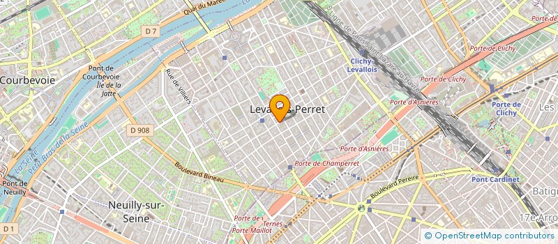 localisation de l'entreprise MADAME EMILIE VAN ROOSEBEKE à LEVALLOIS-PERRET