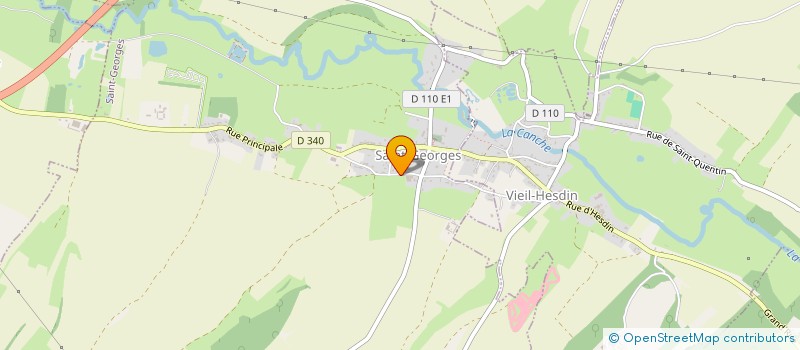 localisation de l'entreprise MADAME EMILIE VANDENBERGHE  SAINT-GEORGES