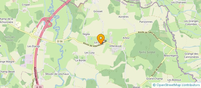 localisation de l'entreprise MADAME EMILIE VAROCLIER  DOMSURE