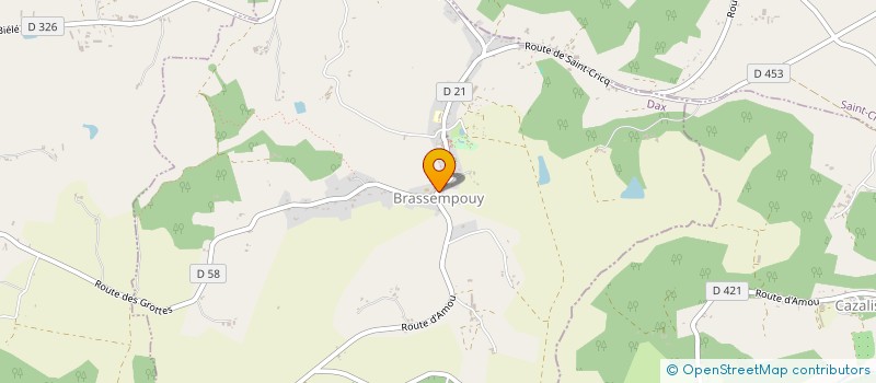 localisation de l'entreprise MADAME EMILIE VASSARD  BRASSEMPOUY
