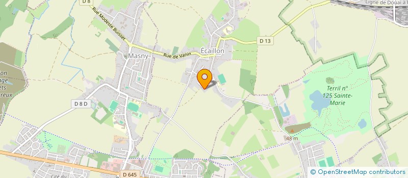 localisation de l'entreprise MADAME EMILIE VASSEUR  ECAILLON