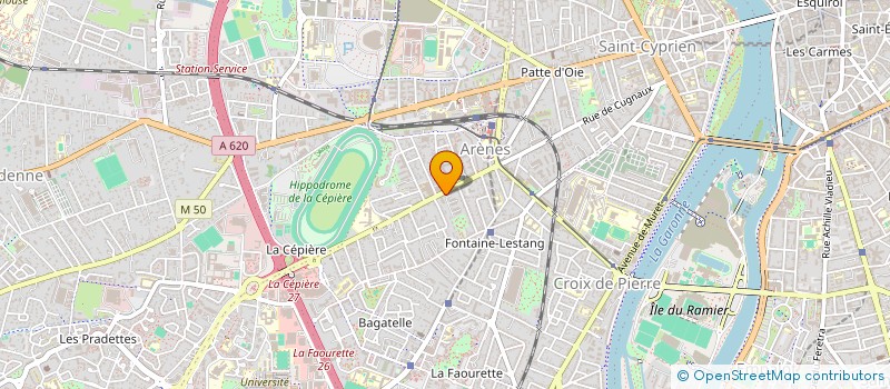 localisation de l'entreprise MADAME EMILIE VEDEAU à TOULOUSE