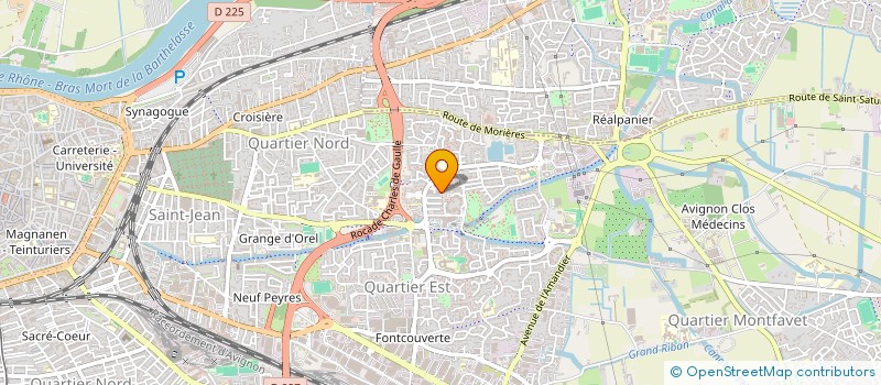 localisation de l'entreprise MADAME EMILIE VELLA  AVIGNON