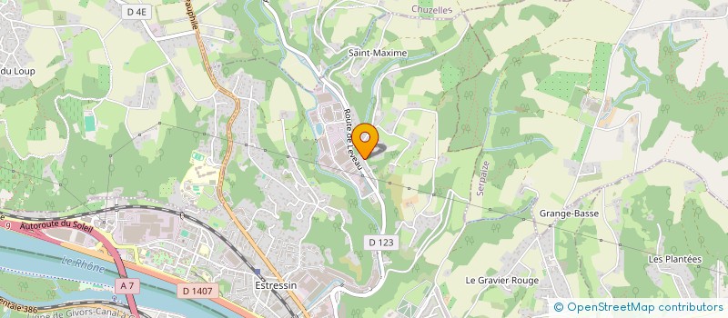 localisation de l'entreprise MADAME EMILIE VERNAY  VIENNE