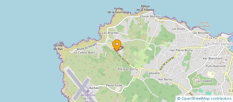 localisation de l'entreprise MADAME EMILIE VIAUD à L'ILE-D'YEU