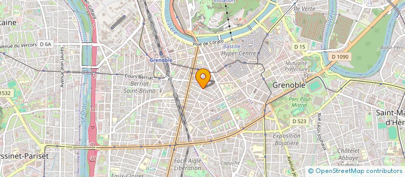 localisation de l'entreprise MADAME EMILIE VIGLIOTTA à GRENOBLE