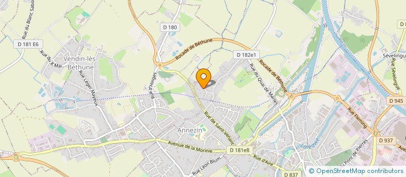 localisation de l'entreprise MADAME EMILIE VIGNERON  ANNEZIN