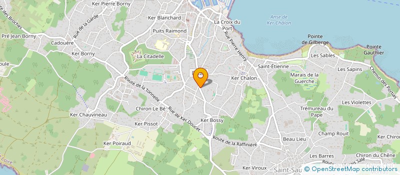 localisation de l'entreprise MADAME EMILIE VILLARBU  L'ILE-D'YEU