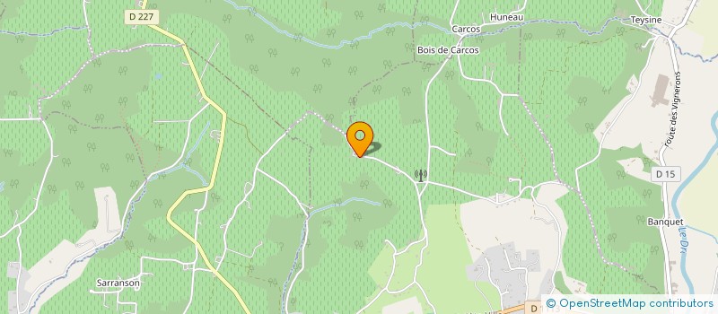 localisation de l'entreprise MADAME EMILIE VIMENEY  CASSEUIL