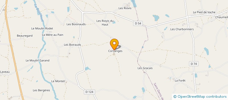 localisation de l'entreprise MADAME EMILIE VINCENT à CLUIS