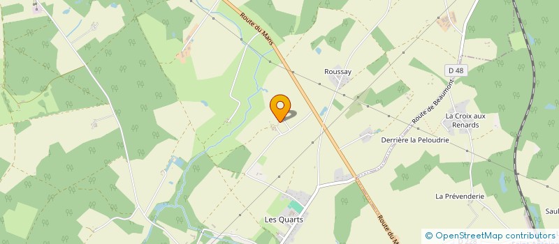 localisation de l'entreprise MADAME EMILIE VION  BEAUMONT-LOUESTAULT