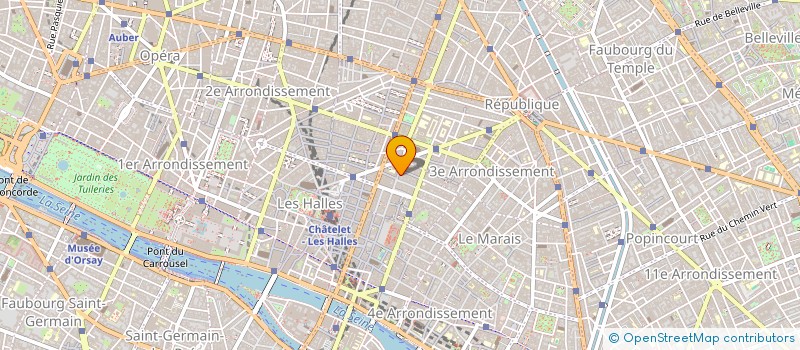 localisation de l'entreprise MADAME EMILIE VITEL  PARIS