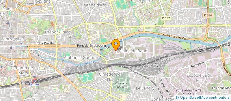 localisation de l'entreprise MADAME EMILIE VOISIN  RENNES