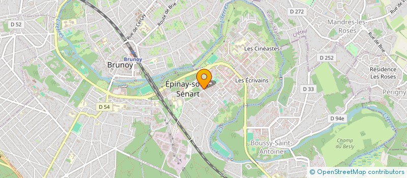 localisation de l'entreprise MADAME EMILIE VOLAT  EPINAY-SOUS-SENART