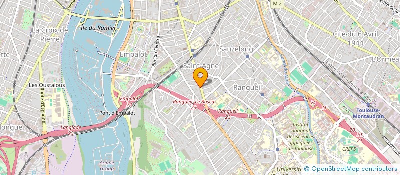 localisation de l'entreprise MADAME EMILIE WARGNIEZ à TOULOUSE
