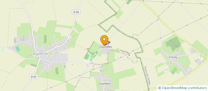 localisation de l'entreprise MADAME EMILIE WARIN  AIGNEVILLE