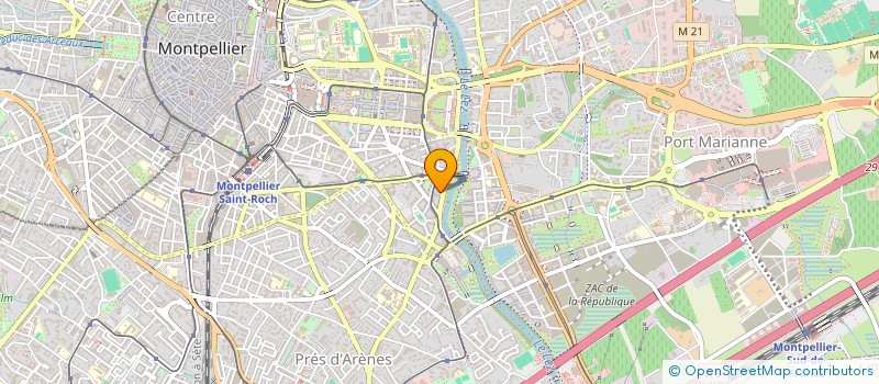 localisation de l'entreprise MADAME EMILIE WEIJAND à MONTPELLIER
