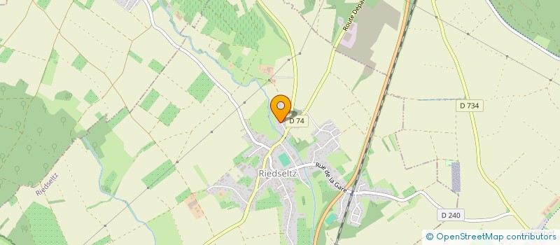 localisation de l'entreprise MADAME EMILIE WEISS  RIEDSELTZ